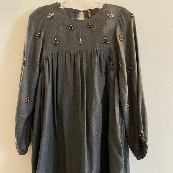 Zara Beaded Embellished Dress / Tunic - Picture 1 of 7